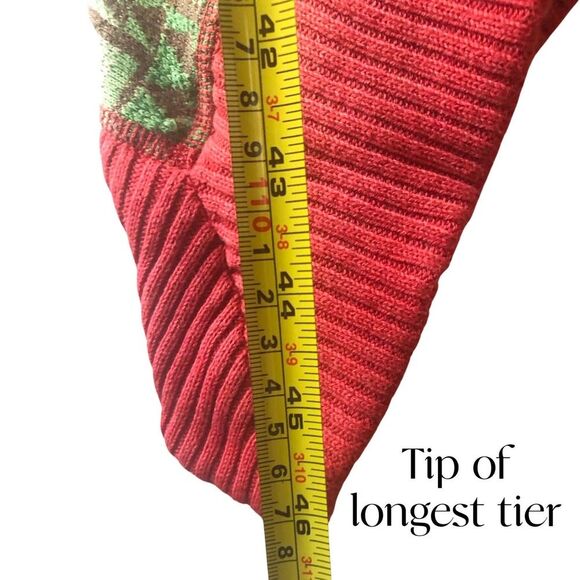 Ralph Lauren Womens Aztec Cardigan Sweater L/XL Shawl Collar Flaw - Picture 12 of 15